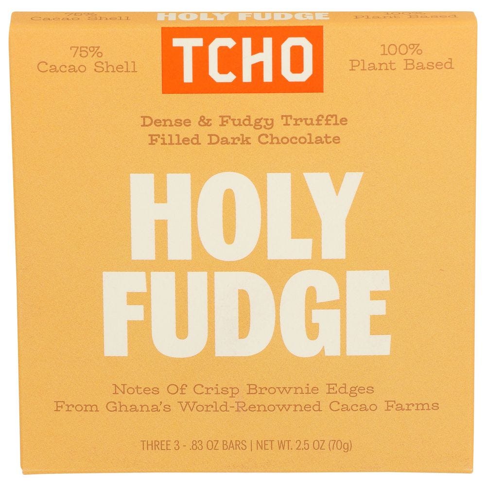Tcho Holy Fudge Chocolate Bar