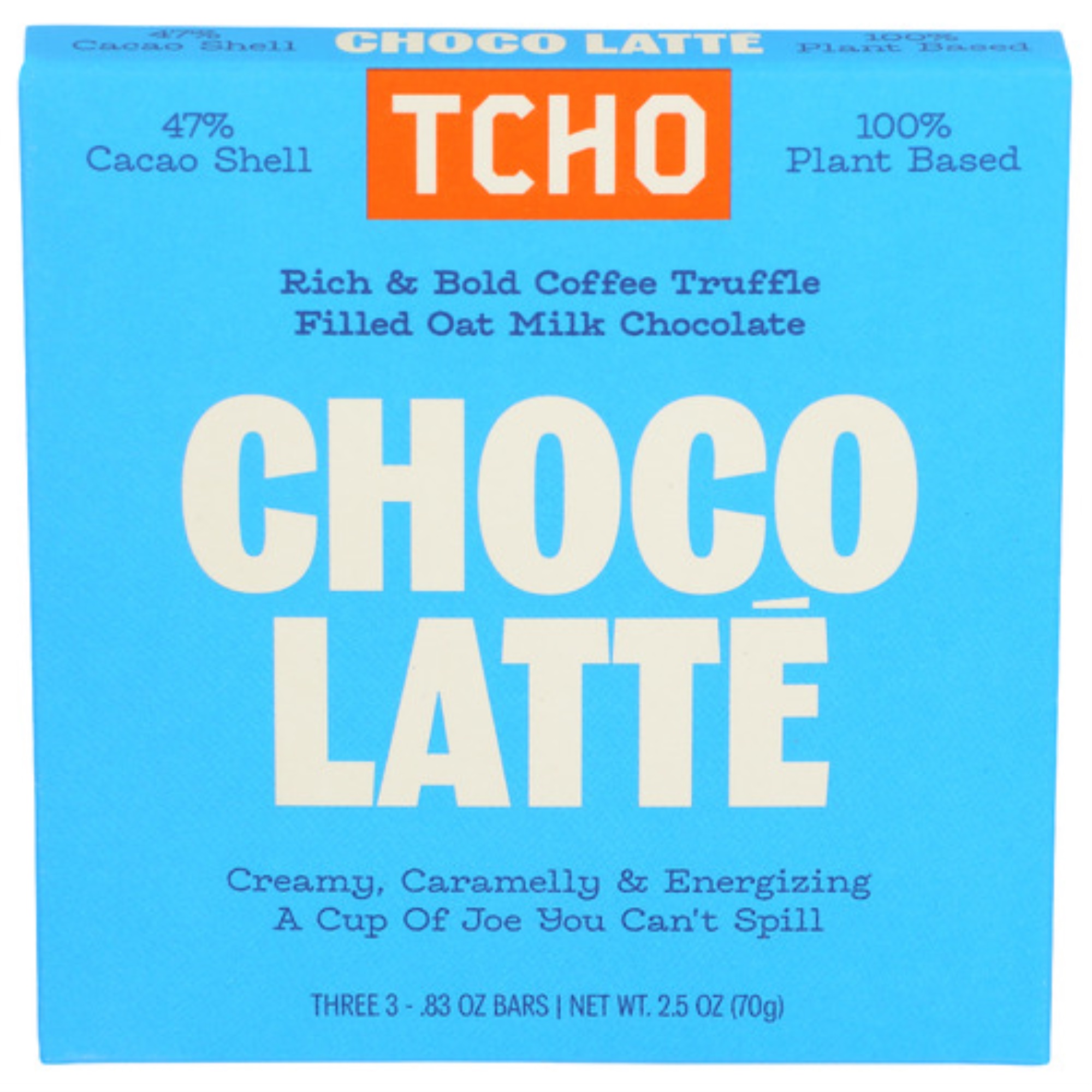 Tcho Choco Latte Chocolate Bar, 2.5 Oz