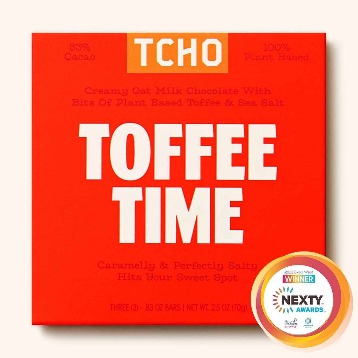 Tcho Chocolate Toffee Time Bar