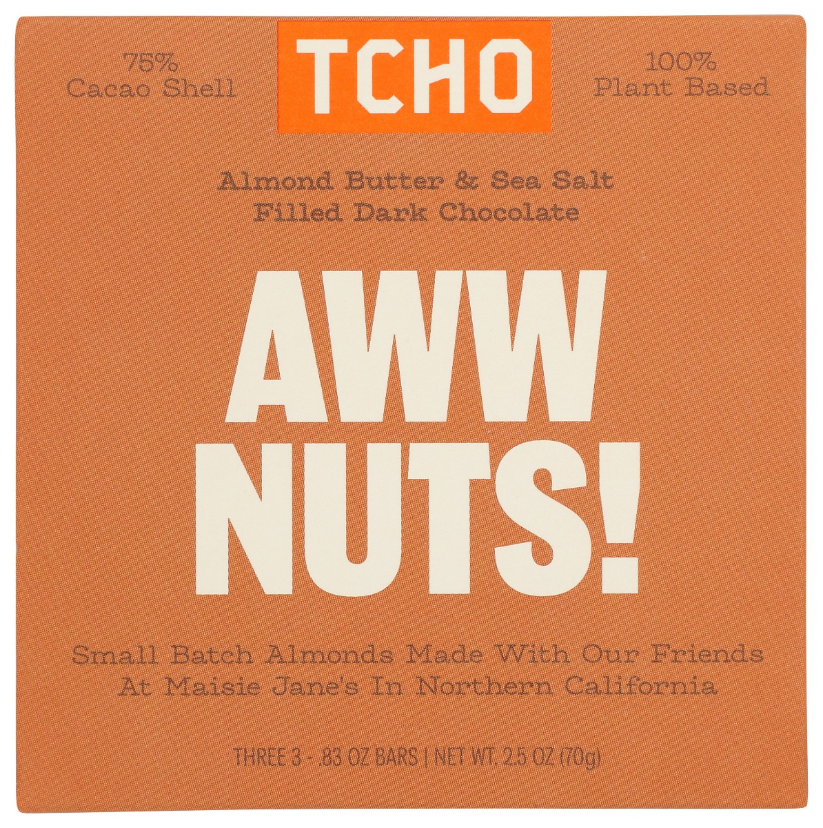 Tcho Chocolate Bar Choc Aww Nuts