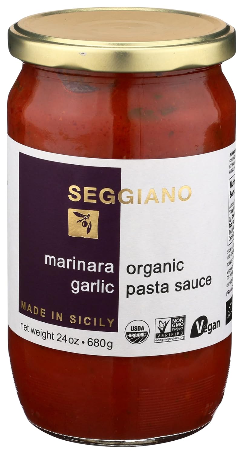 Seggiano Pasta Sauce Marinara Organic, 24 Ounce