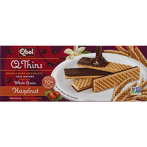 Q.Bel Qthins Wafer Hzlnut Dbl D