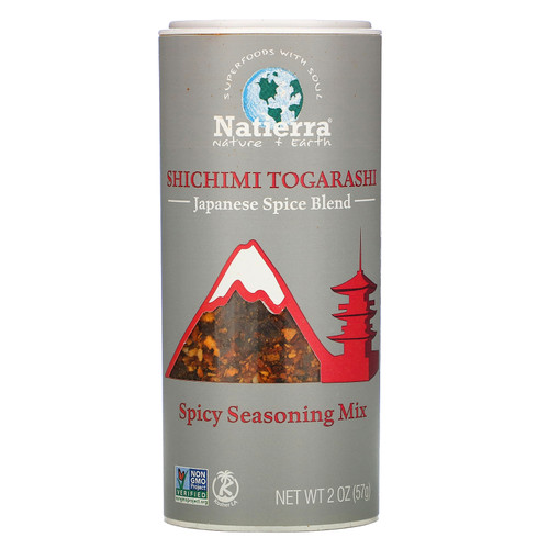 Natierra Shichimi Togarashi Japanese Spice Blend 2 Oz (57 G)