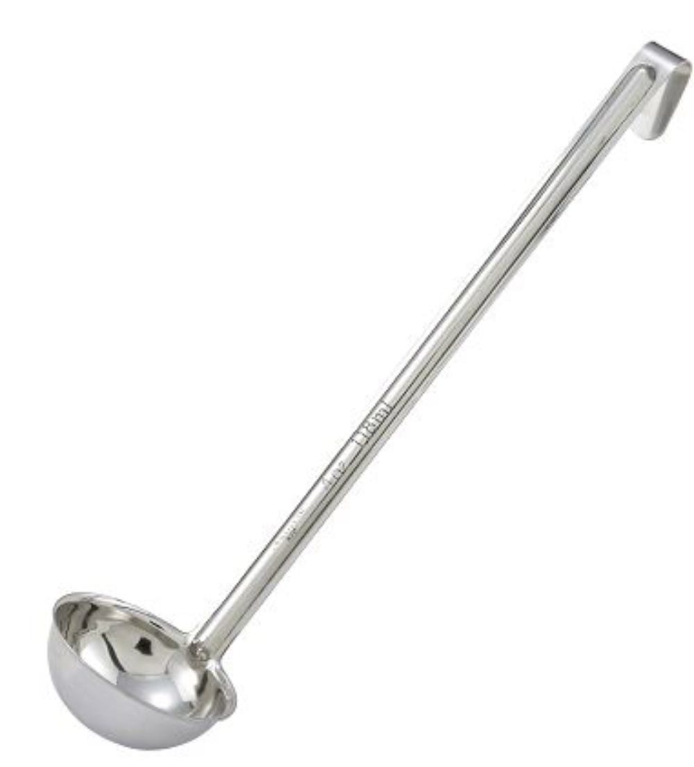Winco Stainless Steel Ladle, 12-Ounce