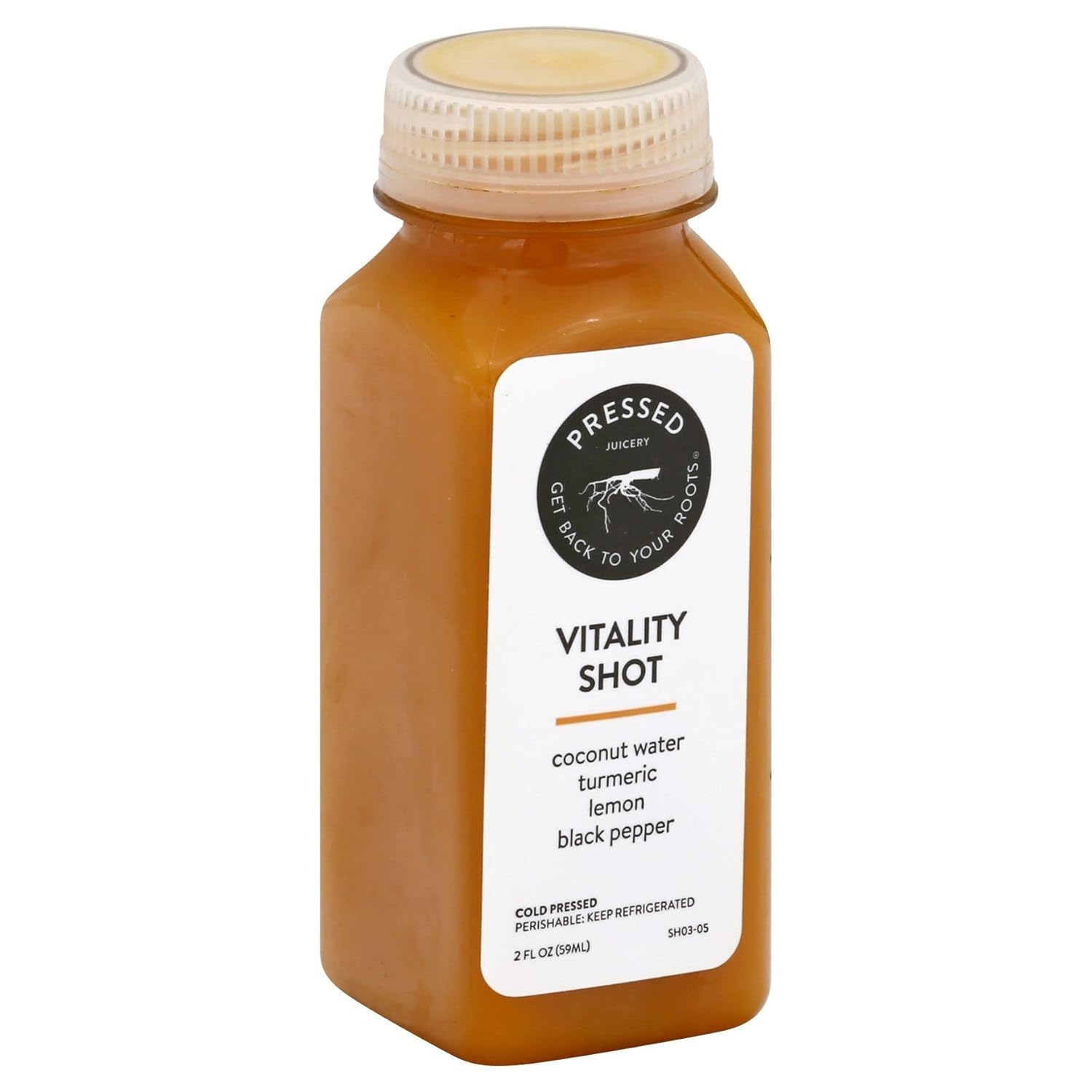 Pressed Juicery Shot Vitality +Crv, 2 Ounce