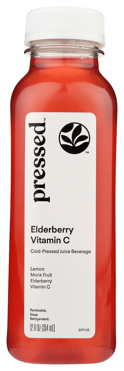 Pressed Juicery Juice Elderberry Lemon