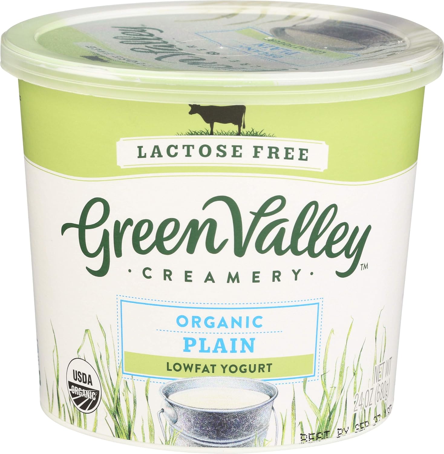 Voraga Green Valley Creamery Yogurt Lcf Plain Org