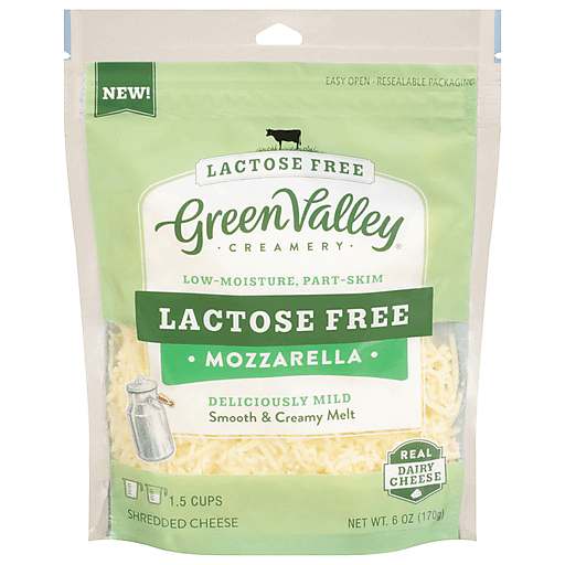 Green Valley Creamery Lactose Free Shredded Mozzarella Cheese
