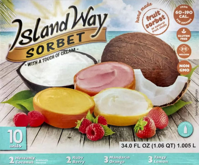 Island Way Sorbet, Variety Pack