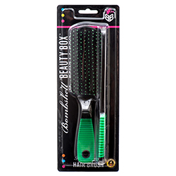 Hair Brush With Comb Asst Color