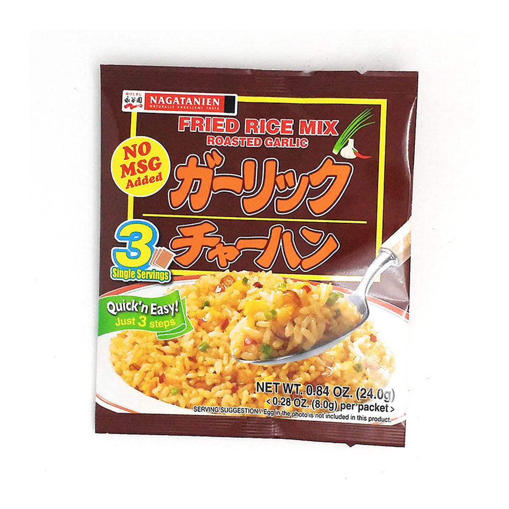 Wismettac Asian Food(usa) Nagatanien Fried Rice Mix Roasted Garlic 24g