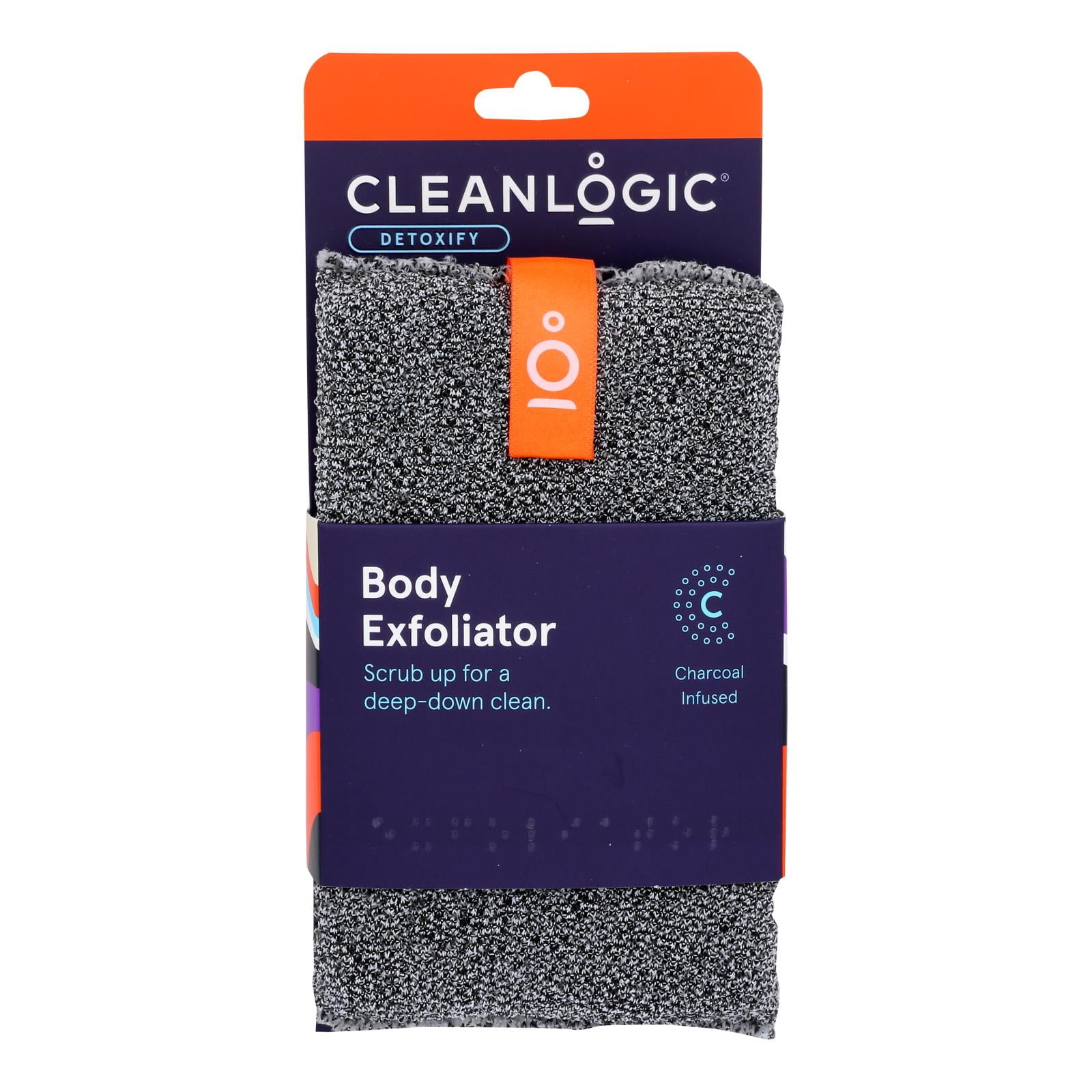 Cleanlogic Detox Purifying Charcoal Body Scrubber