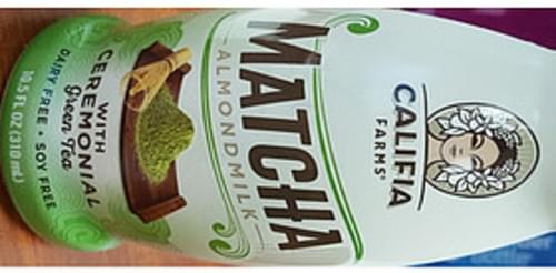 Califia Farms Matcha Almond Milk With Ceremonial Green Tea