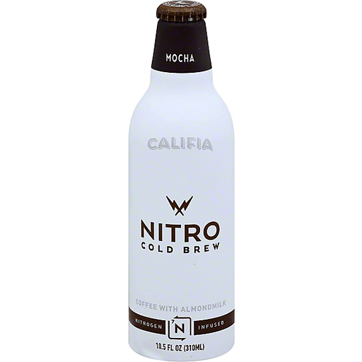 Califia Farms Mocha Nitro Cold Brew Coffee With Almond Milk - 10.5oz