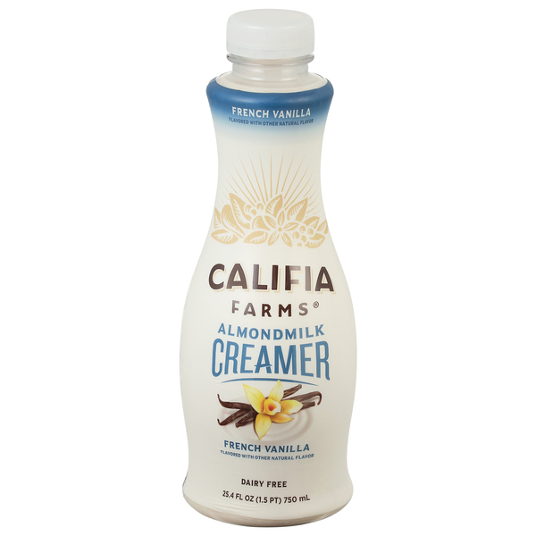 Califia Farms French Vanilla Almond Milk Coffee Creamer - 25.4 Fl Oz