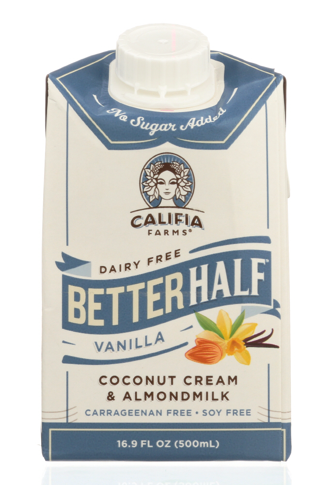 Califia Farms Coconut Cream & Almond Milk Better Half, Vanilla