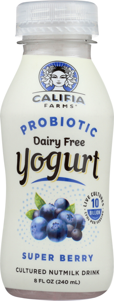 Califia Farms Yogurt Drink, Probiotic, Dairy Free, Super Berry
