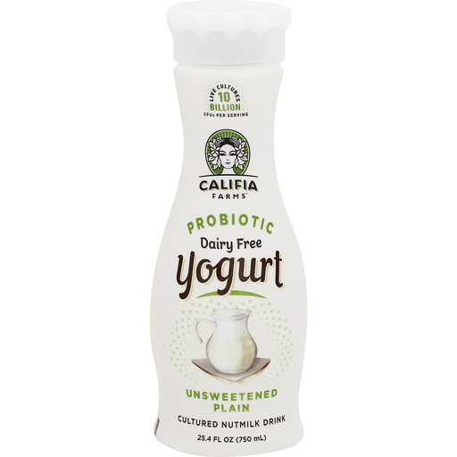 Califia Farms Unsweetened Plain Probiotic Dairy Free Yogurt Drink