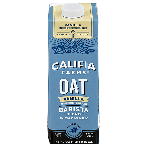 Califia Farms Barista Blend, Oat, Vanilla 32 Fl Oz