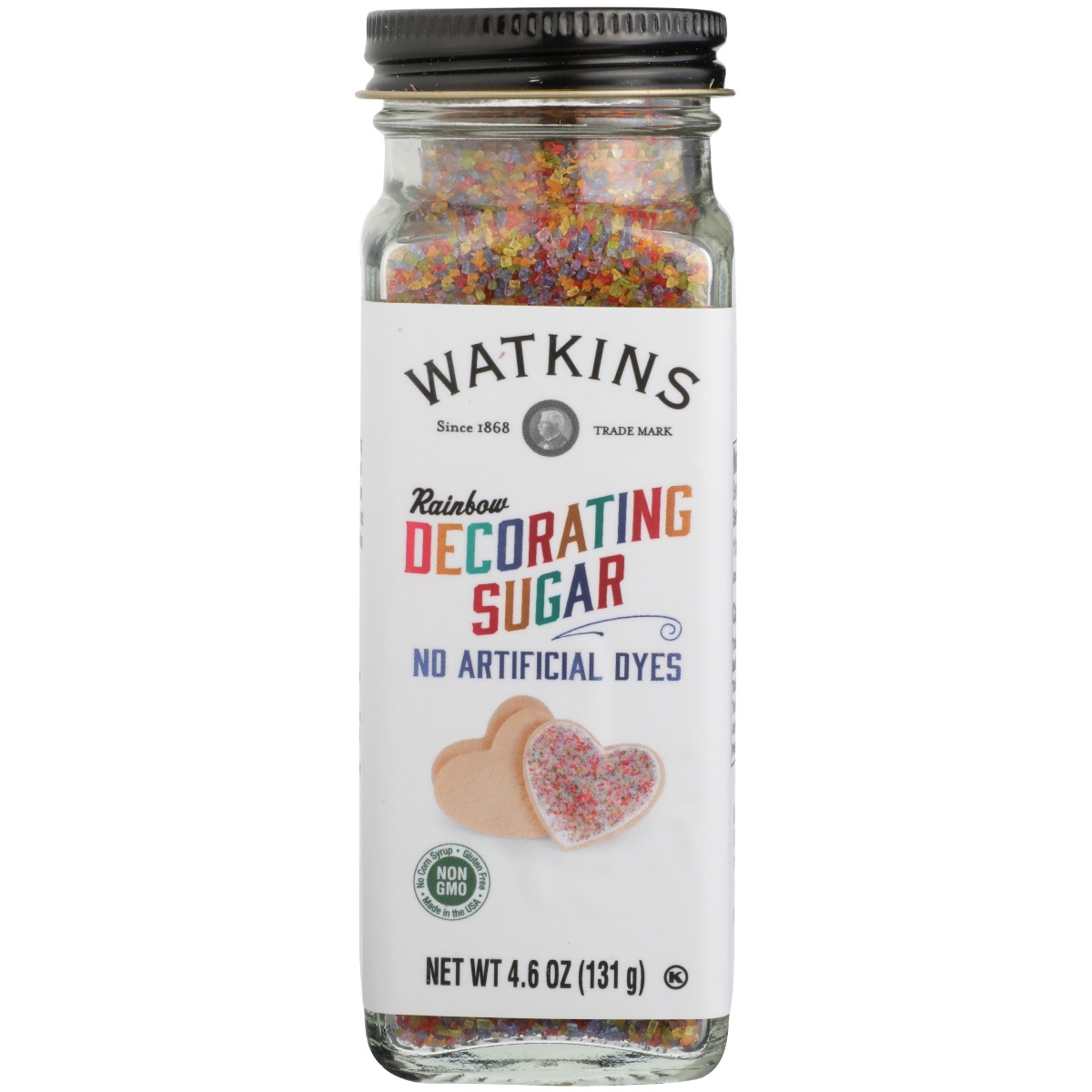 Watkins Sugar Rainbow Decorating, 4.6 Oz