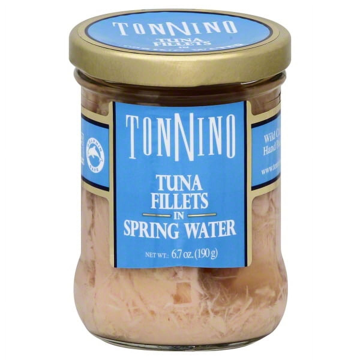Tonnino Tuna Fillets In Spring Water 6.70 Oz