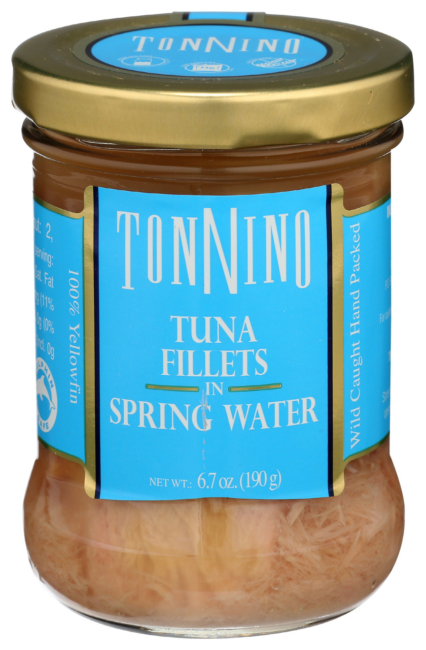 Tonnino Tuna Fillets In Spring Water, 6.7 Oz