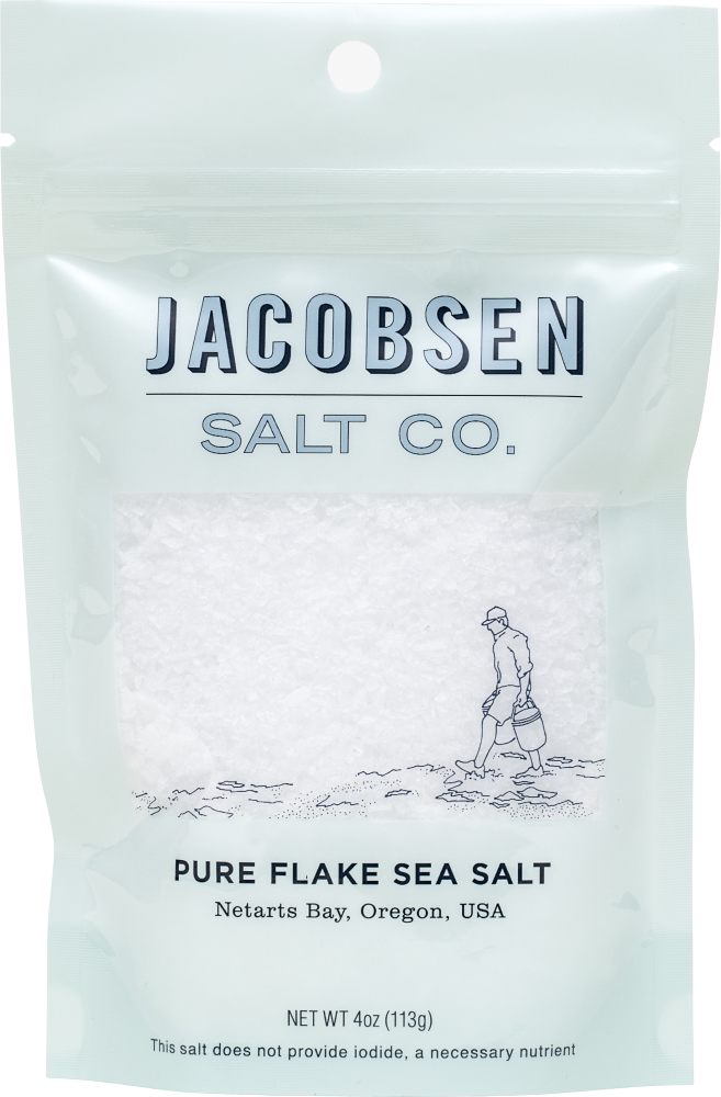 Jacobsen Salt Co. Pure Flake Finishing Sea 113g (4oz) Bag
