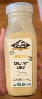 Cindy's Kitchen Creamy Miso Dressing Marinade - 11 Fl Oz