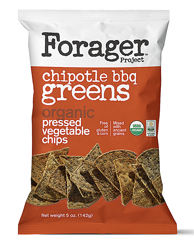 Forager Project Organic, Leafy Green, BBQ Chipotle Greens Chips - 5 Oz
