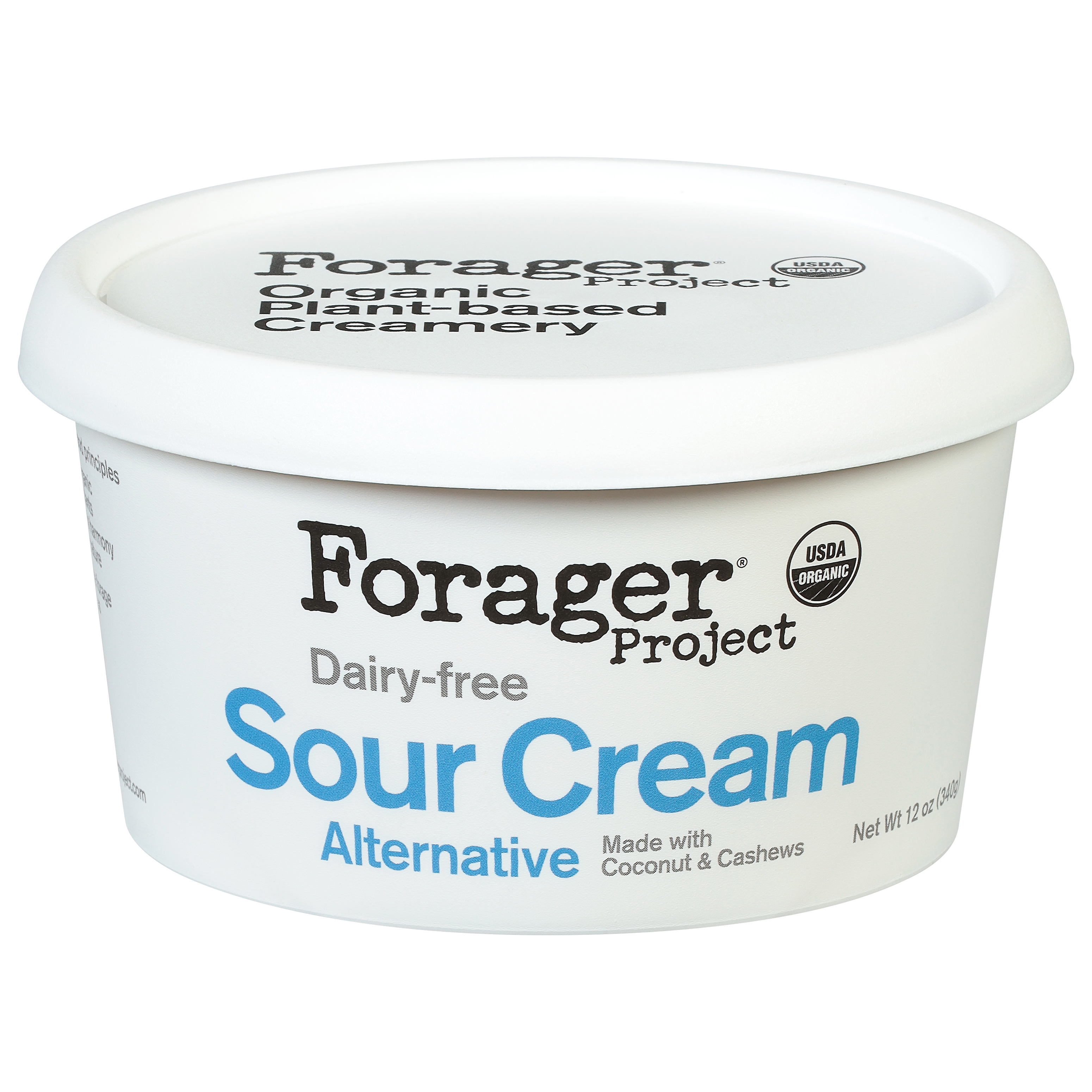 Forager Project Organic Dairy-Free Sour Cream Alternative 12oz. Tub