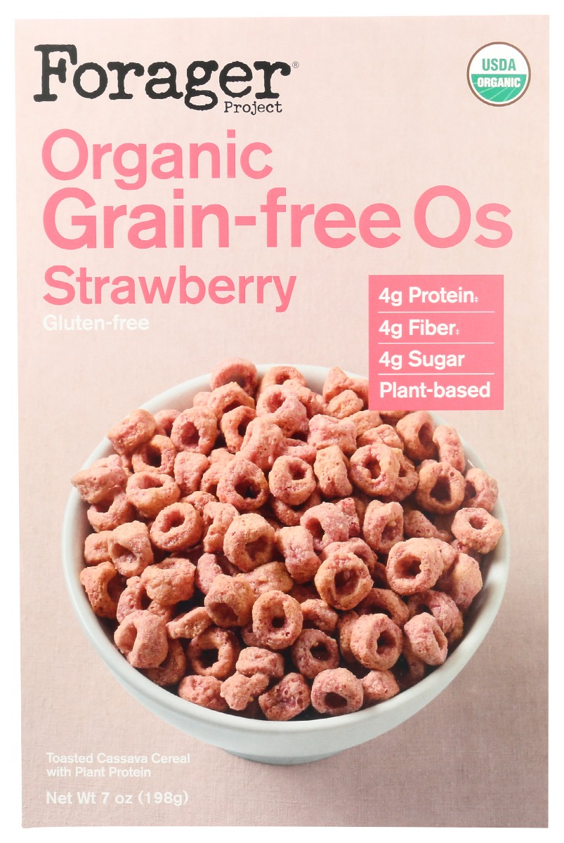 Forager Project Organic Grain Free Strawberry Cereal, 7 Oz