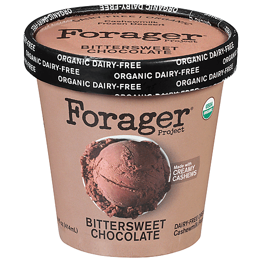 Forager Project Bittersweet Chocolate Ice Cream, 14 Oz