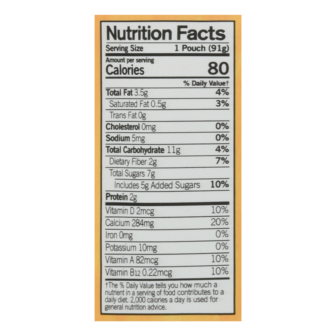 Forager Project Cashewmilk Yogurt, Dairy Free, Organic, Mango, Kids 3.2 Oz