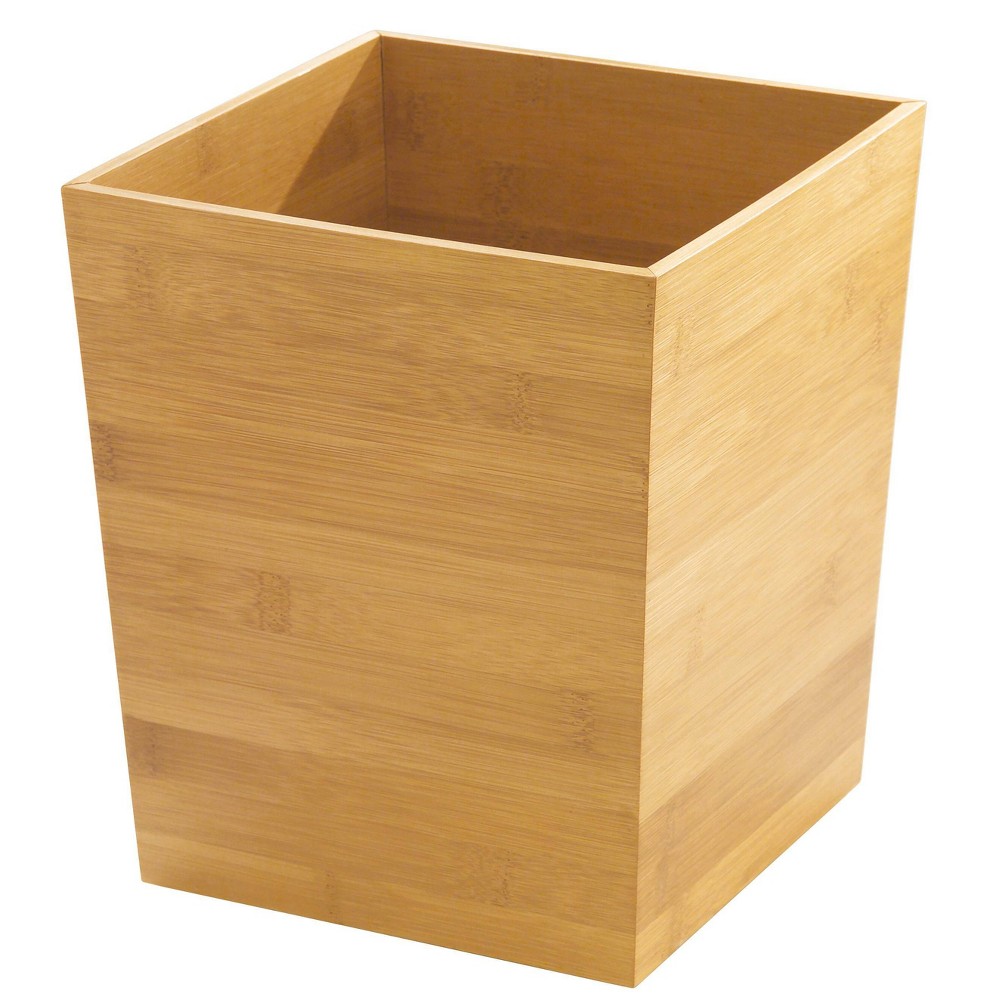 InterDesign 85542 Formbu Waste Can, Bamboo