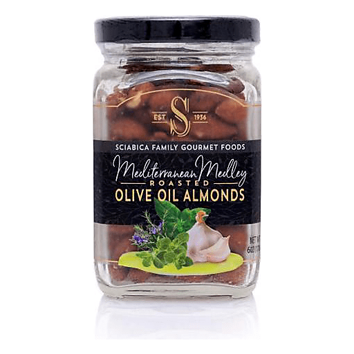 Mediterranean Organic Stuffed Green Olives With Almonds