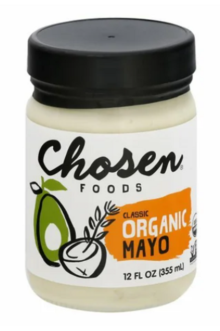 Chosen Foods Classic Organic Mayo 12 Fl Oz