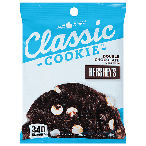 Classic Cookie, Double Chocolate, Soft Baked 3 Oz