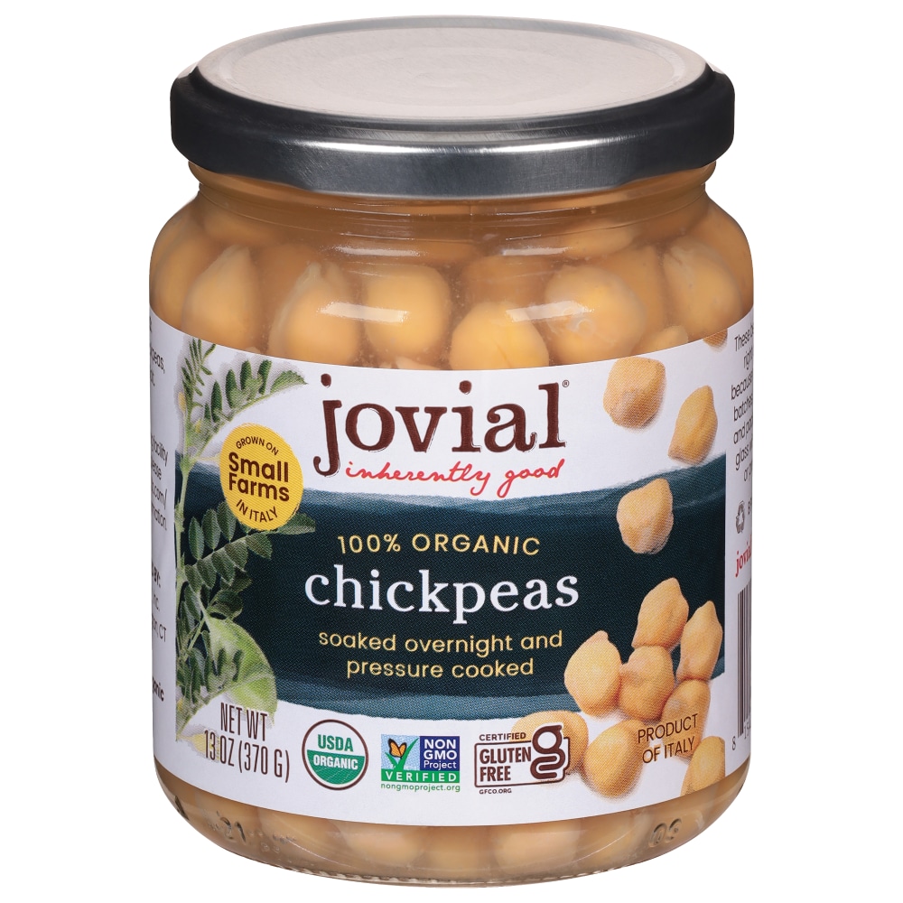Jovial Organic Chickpeas – Case Of 6 – 13 Oz
