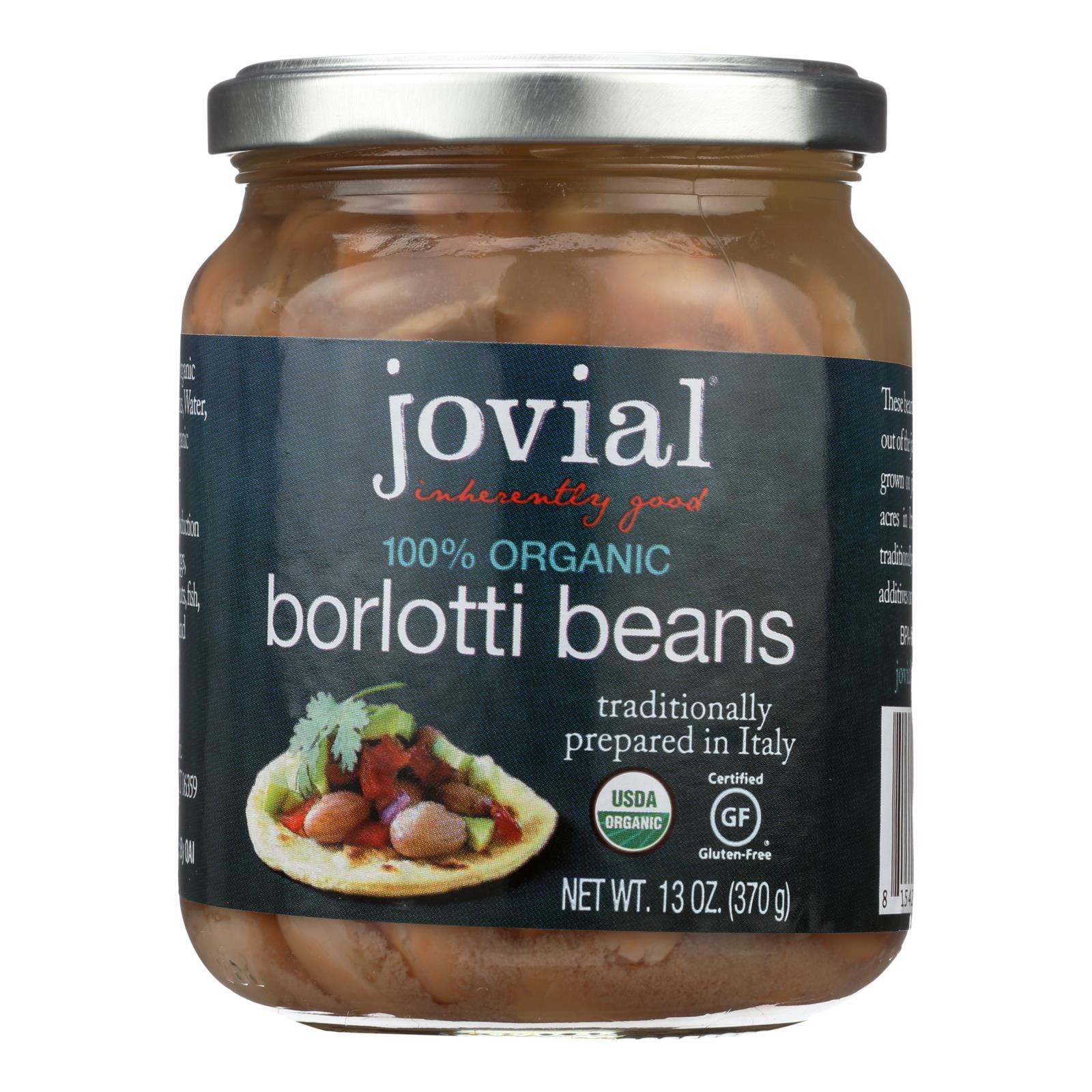 Jovial Organic Borlotti Beans - Case Of 6/13 Oz