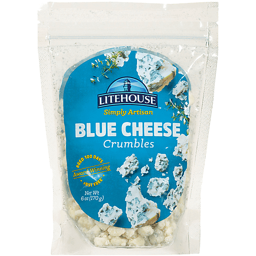 Litehouse Simply Artisan Reserve Blue Cheese Crumbles 6.00 Oz