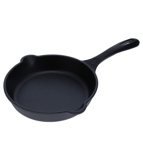 Victoria Small Preseasoned Cast Iron Egg Skillet And Tapas Pan - 6.5"