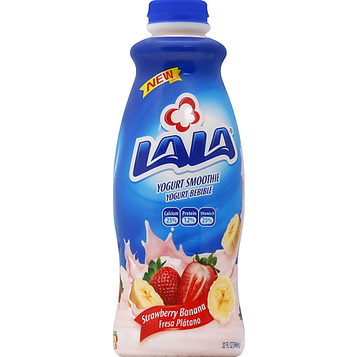 Lala Yogurt Smoothie, Strawberry Banana