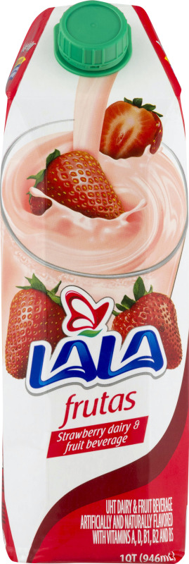 Lala Fruta Strawberry Dairy & Fruit Beverage