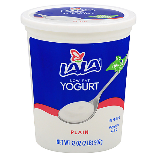 La La Strawberry Banana Low Fat Yogurt 32 Oz. Tub