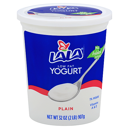 Lala Plain Low Fat Yogurt 32 Oz. Tub