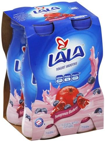 Lala Yogurt Smoothie, Pomegranate Blueberry