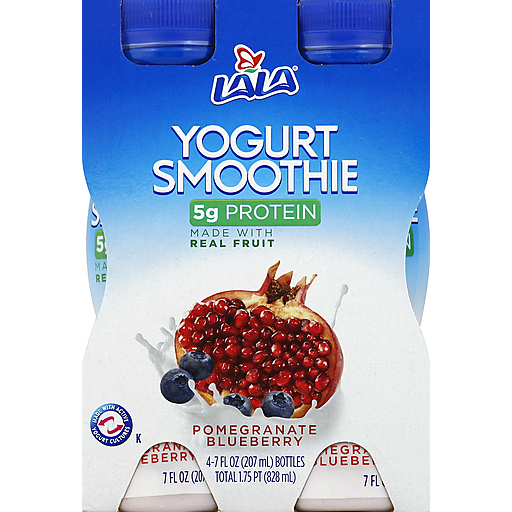 Lala Pomegranate Blueberry Yogurt Smoothie 4-7 Fl. Oz. Bottles