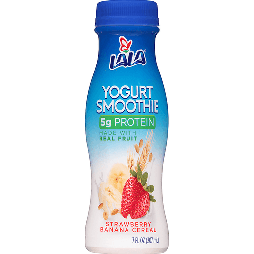 Lala Yogurt Smoothie Starwberry Banana Cereal 7 Fl. Oz. Bottle