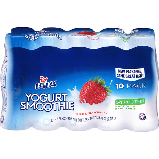LaLa Wild Strawberry Yogurt Smoothie 10-7 Fl. Oz. Bottles