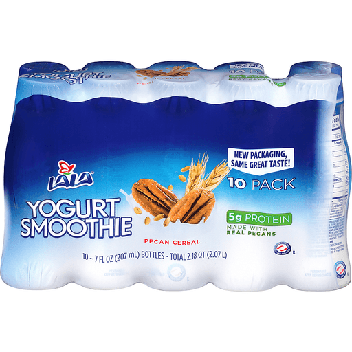 Lala Pecan Cereal Yogurt Smoothie 10-7 Fl. Oz. Bottles